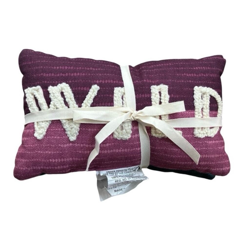 Jungalow x Opalhouse 2pc Wild Oblong Decorative Pillows 8"x13" Pink Teal - Picture 5 of 5